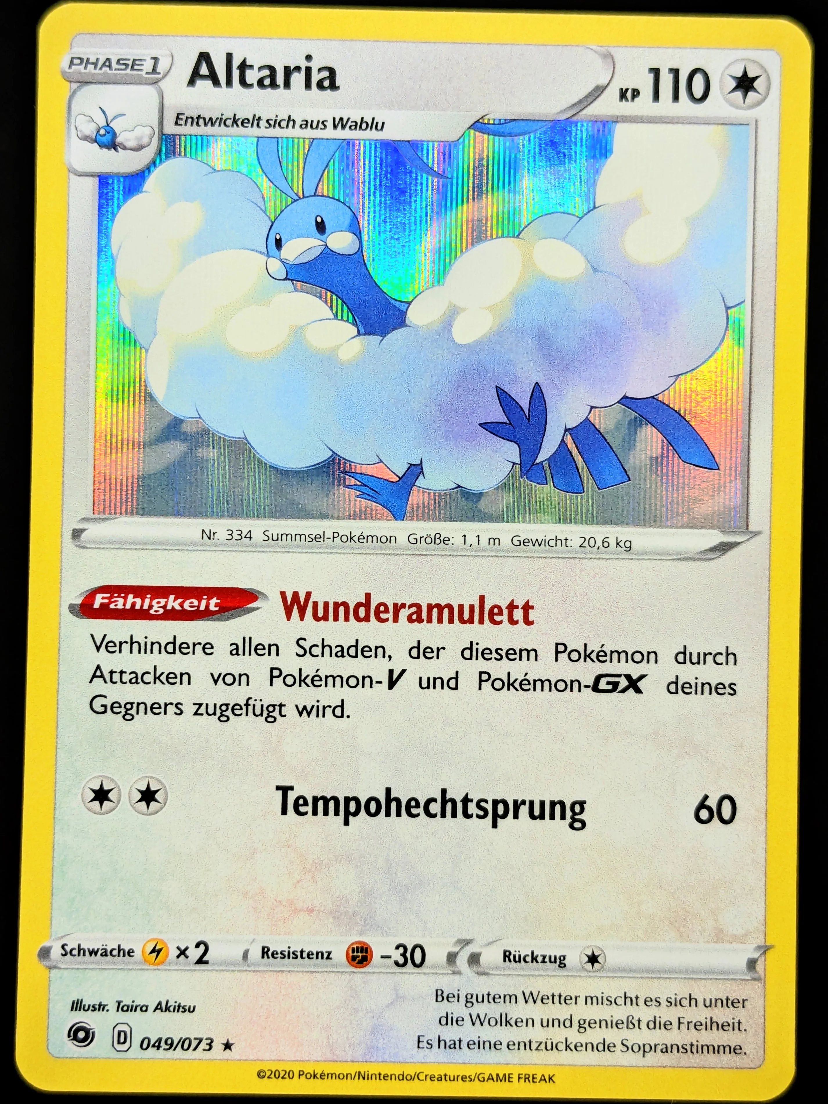 Altaria Holo 049/073 DE
