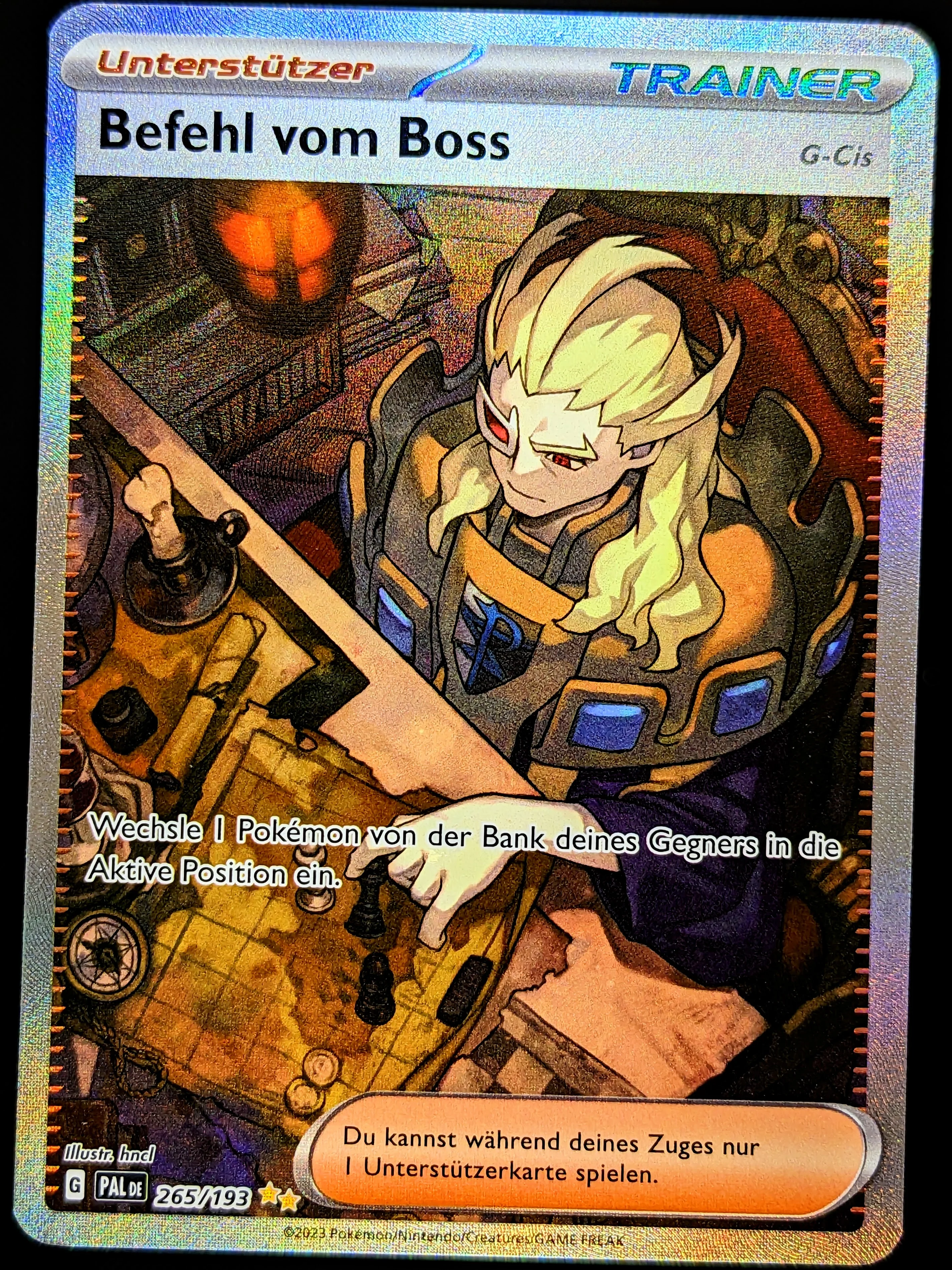 Befehl vom Boss 265/193 Special Illustration Rare DE
