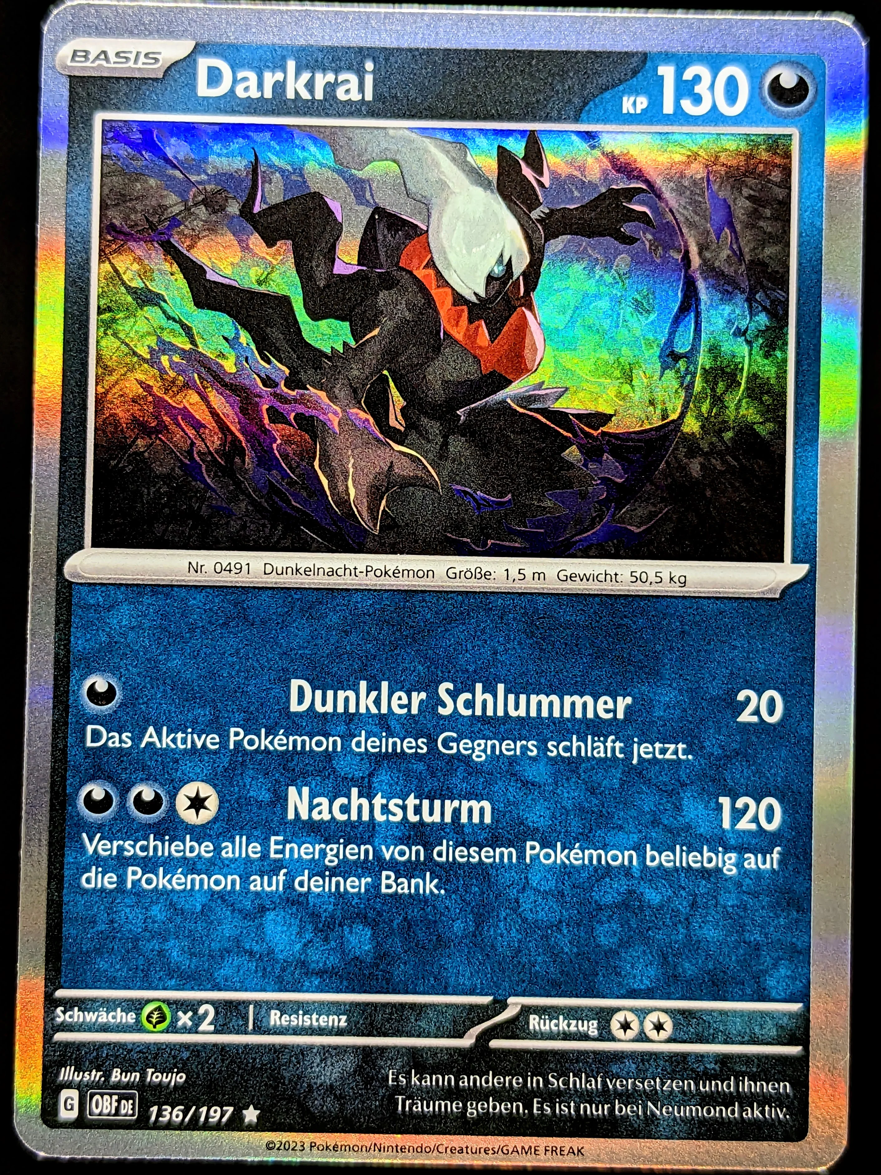 Darkrai Holo 136/197 DE