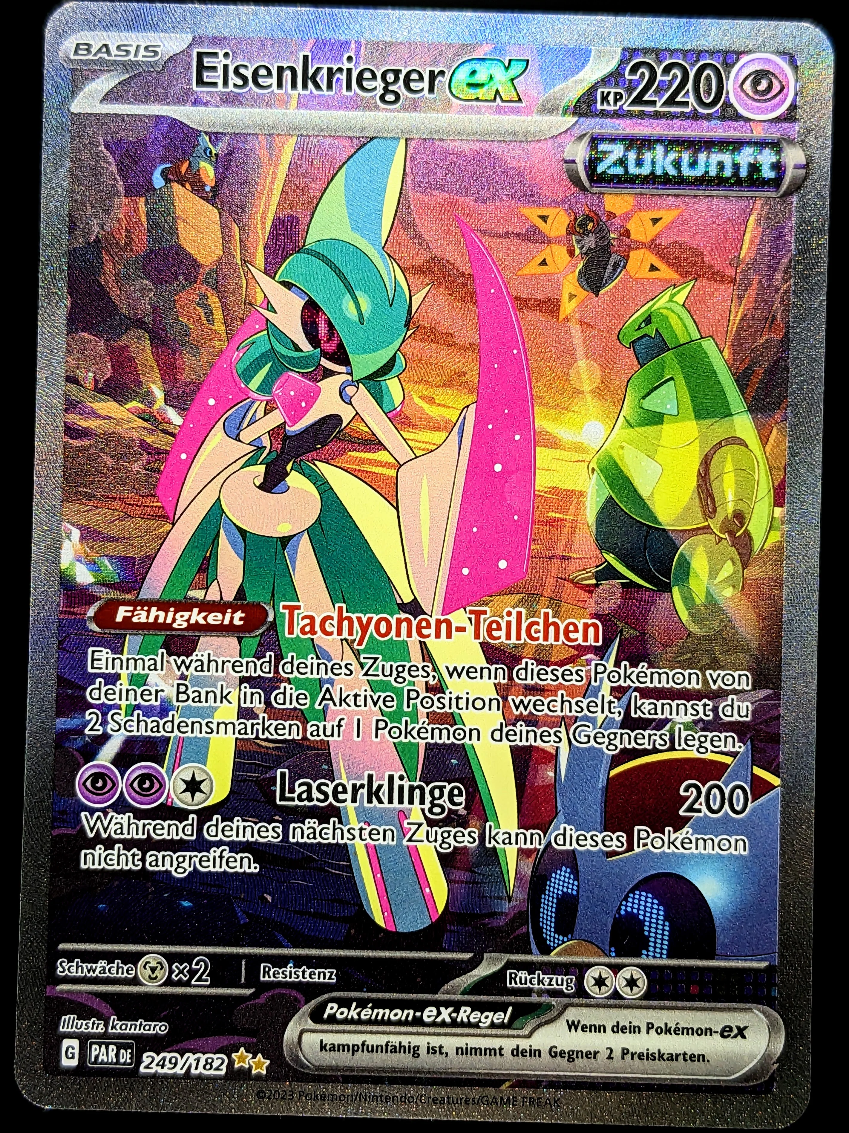 Eisenkrieger Ex 249/182 Special Illustration Rare DE