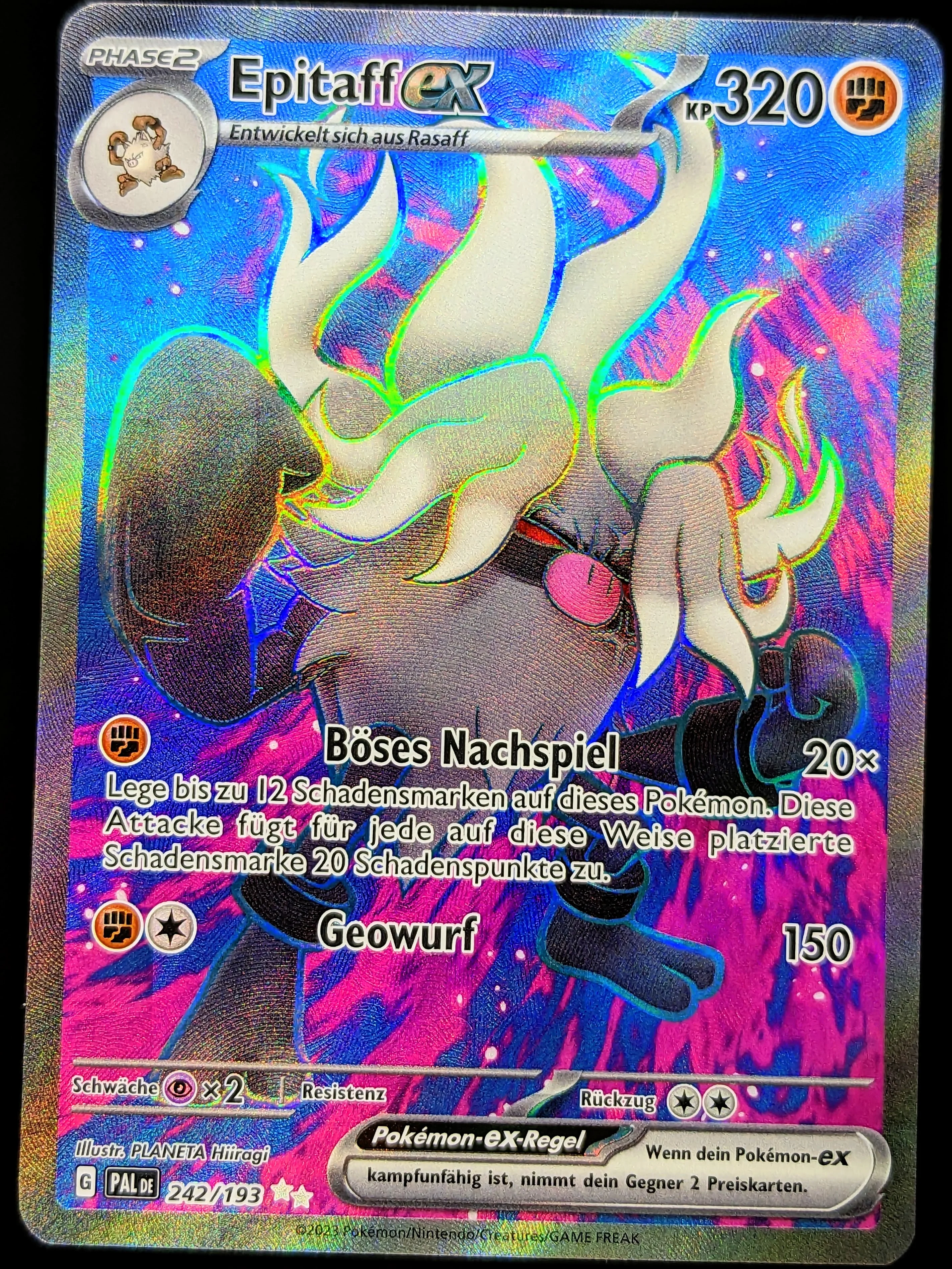 Epitaff Ex Full Art 242/193 DE