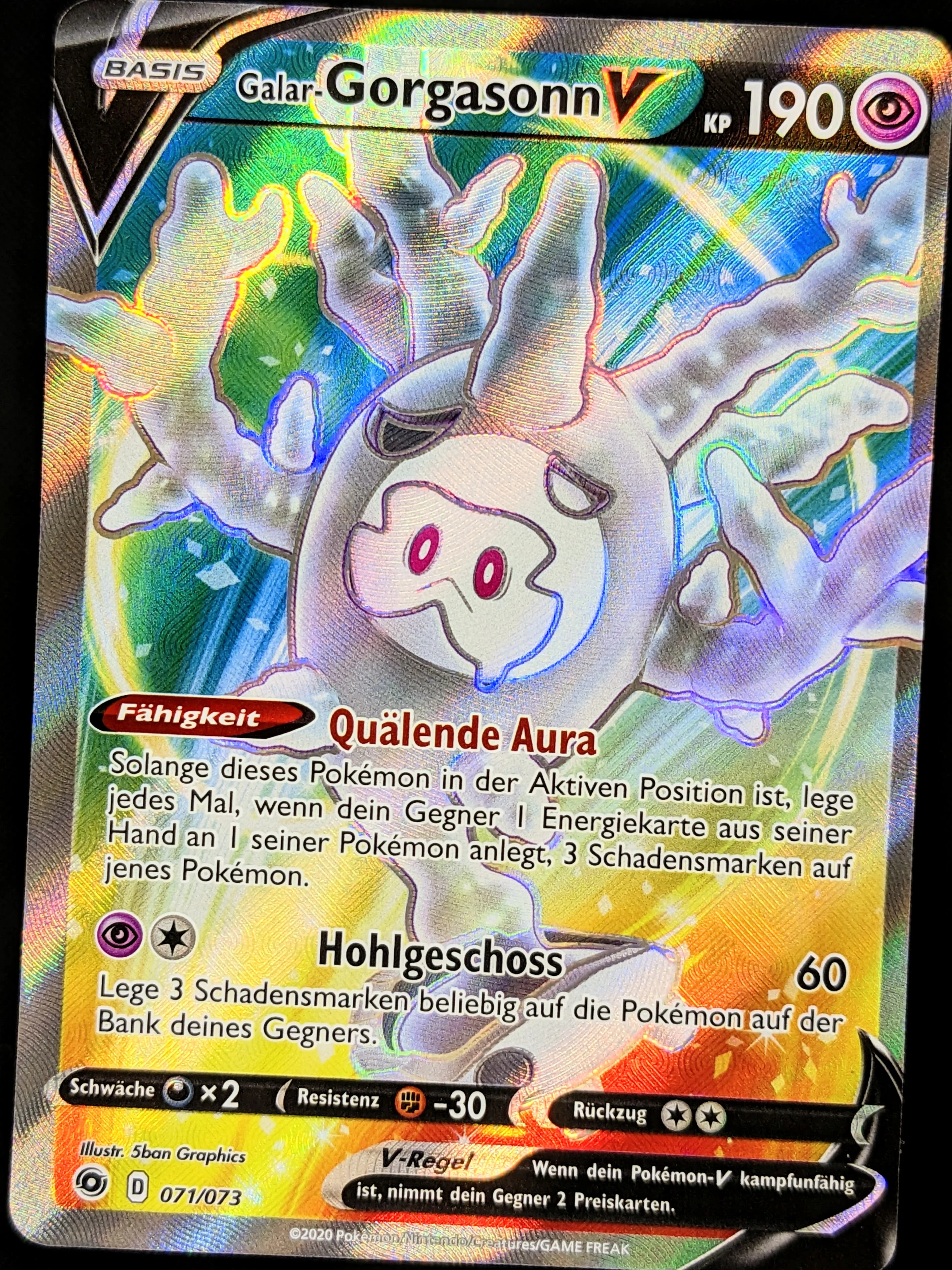 Galar-Gorgasonn V Full Art 071/073 DE