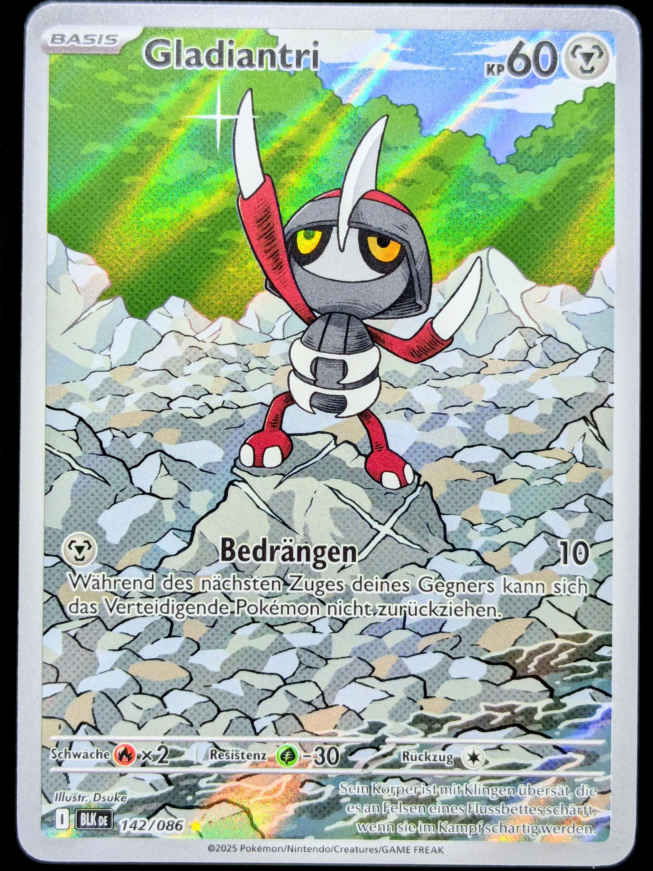 Gladiantri 142/086 Illustration Rare DE