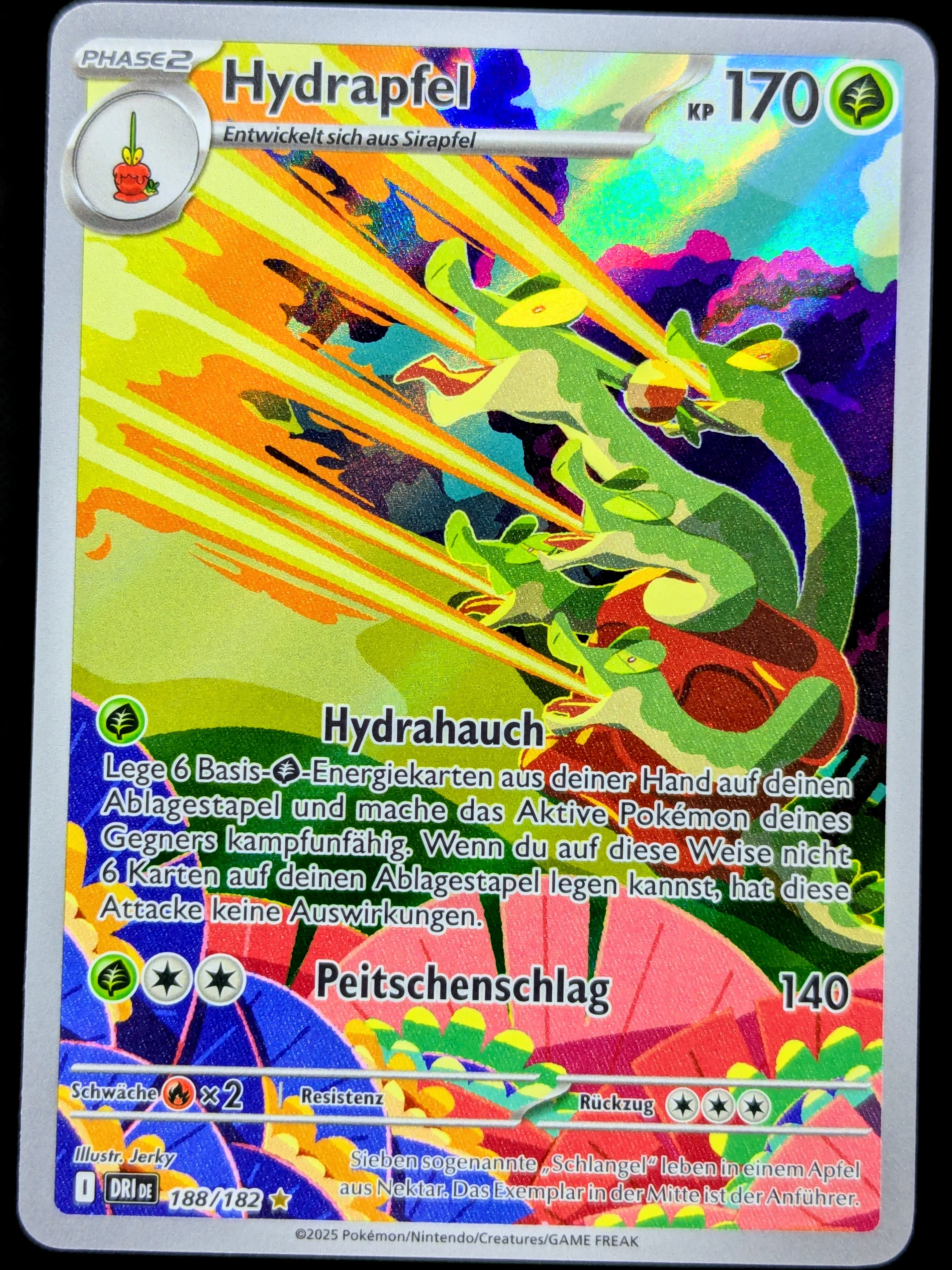 Hydrapfel 188/182 Illustration Rare DE
