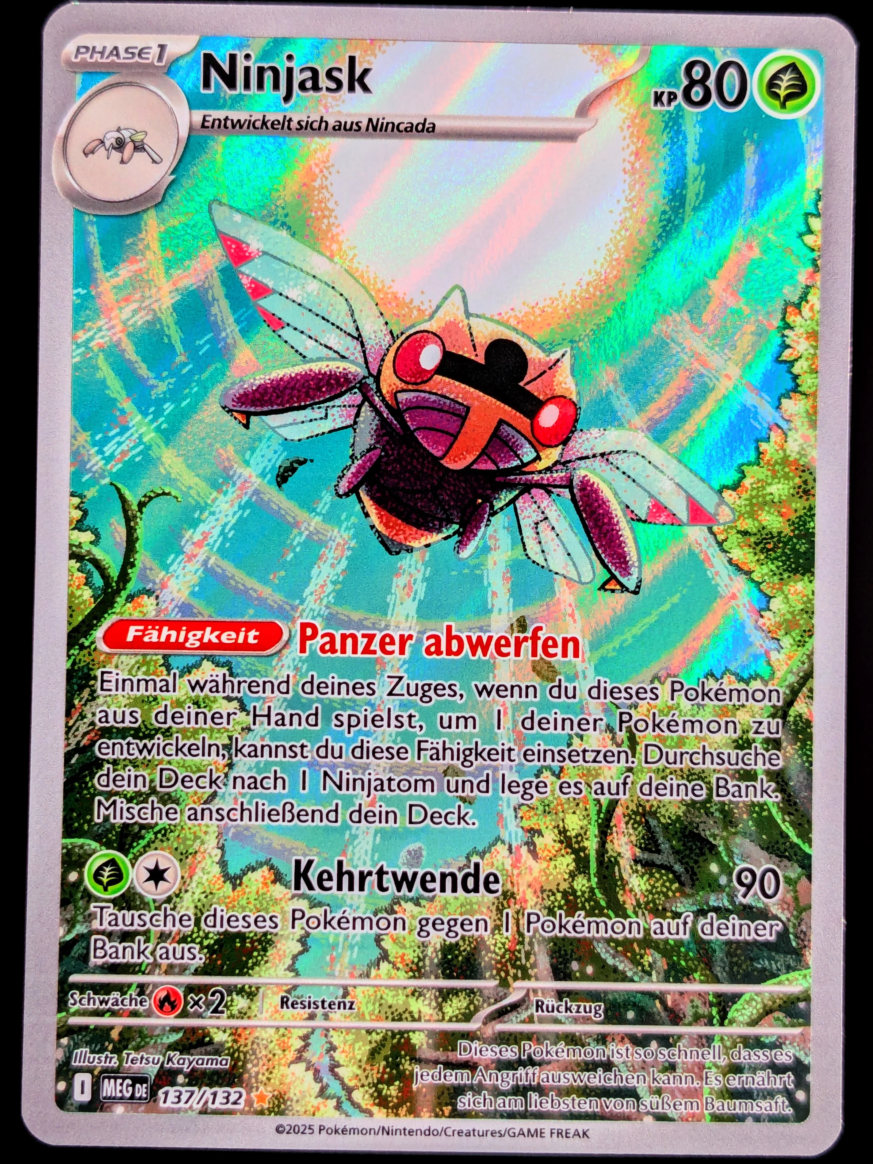 Ninjask 137/132 Illustration Rare DE