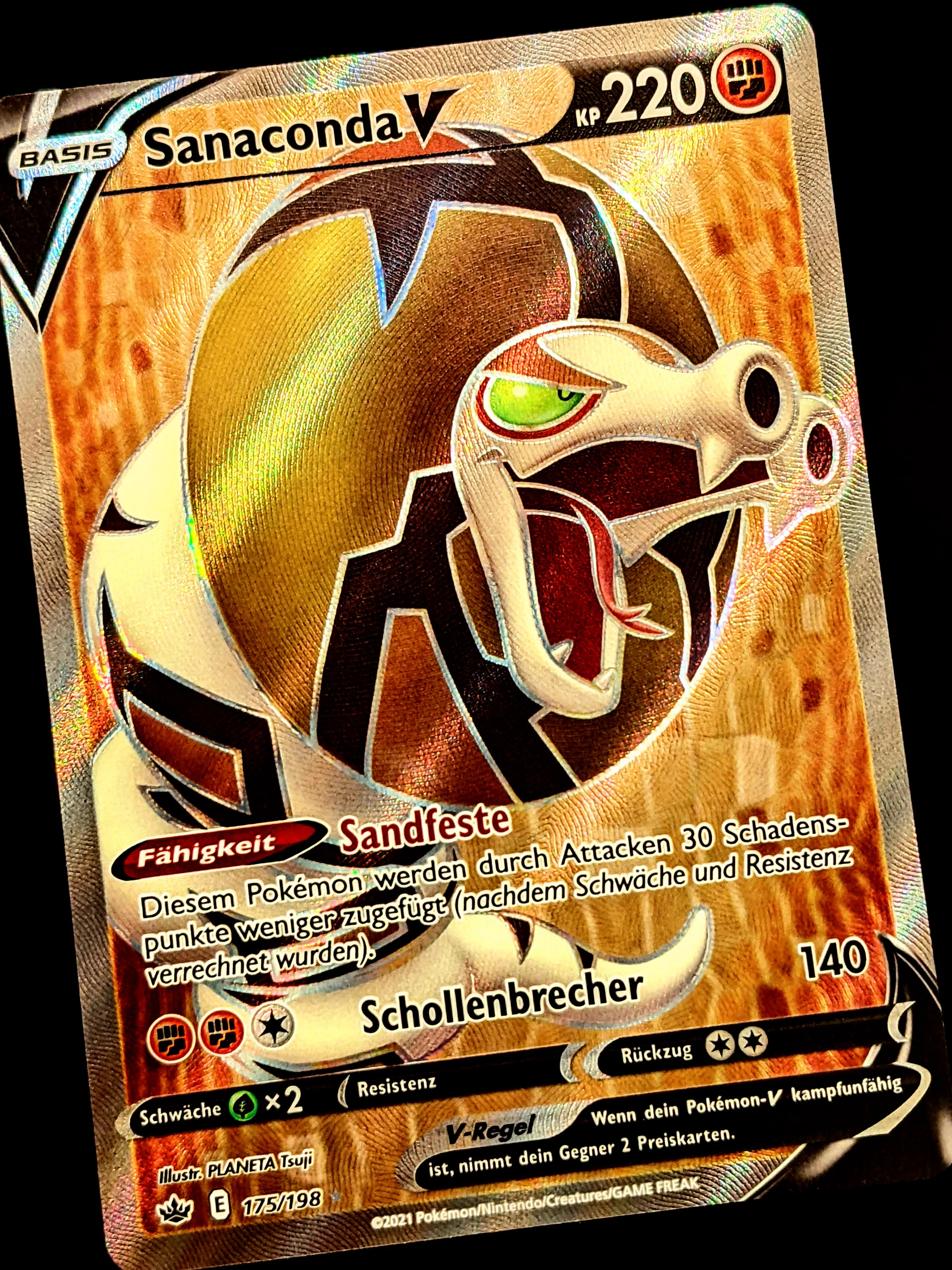 Sanaconda V Full Art 175/198 DE
