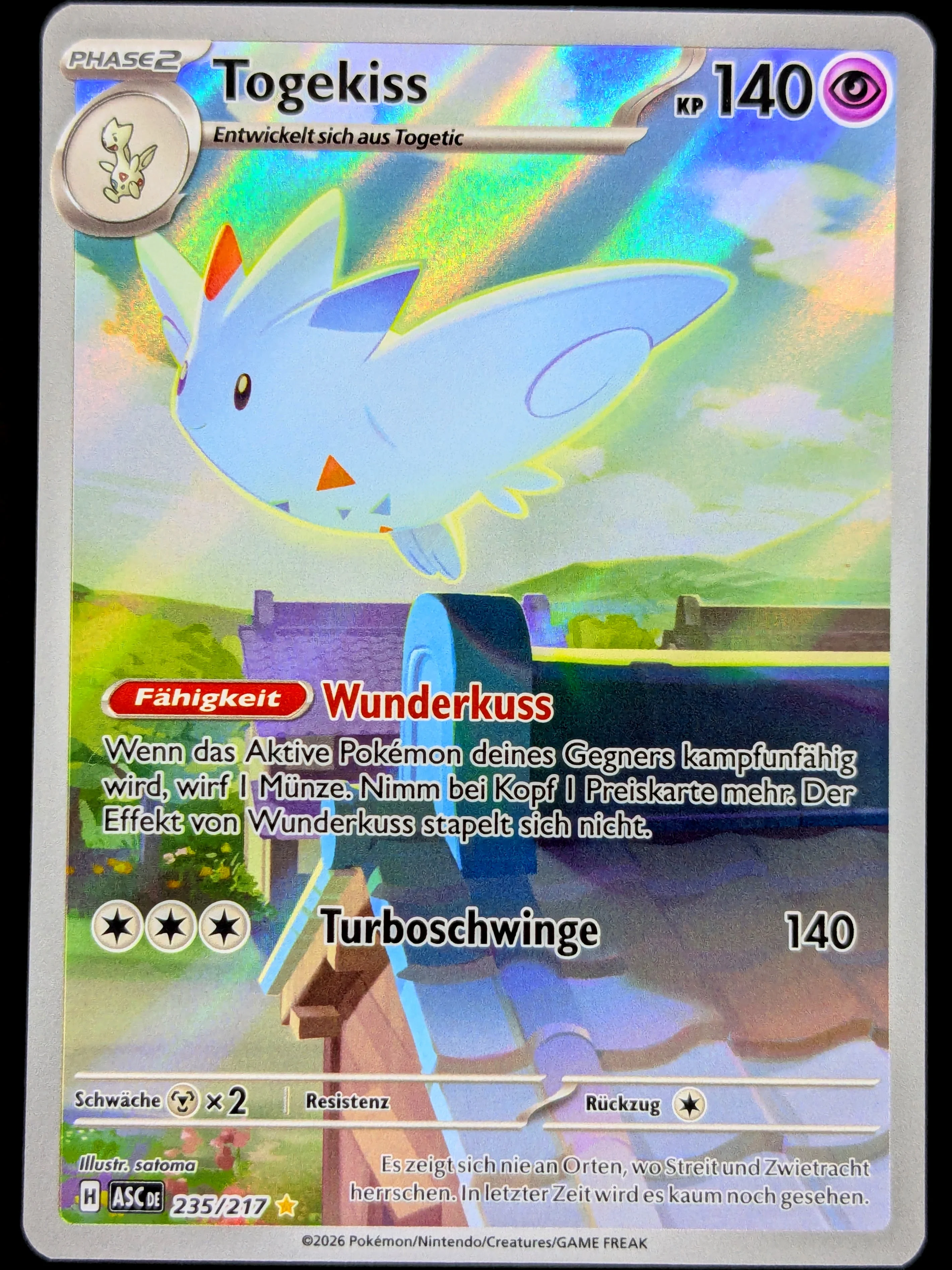 Togekiss 235/217 Illustration Rare DE